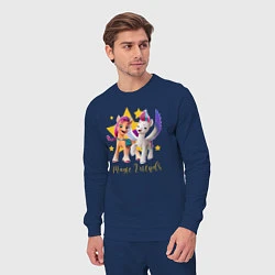 Костюм хлопковый мужской Magic Pony Friends, цвет: тёмно-синий — фото 2