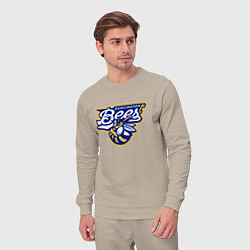 Костюм хлопковый мужской Burlington Bees - baseball team, цвет: миндальный — фото 2