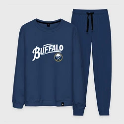 Костюм хлопковый мужской Баффало Сейберз , Buffalo Sabres, цвет: тёмно-синий