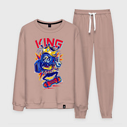 Мужской костюм Пёс король в маске