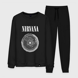 Костюм хлопковый мужской Nirvana Нирвана Круги ада, цвет: черный