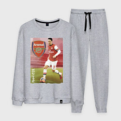 Костюм хлопковый мужской Arsenal, Mesut Ozil, цвет: меланж