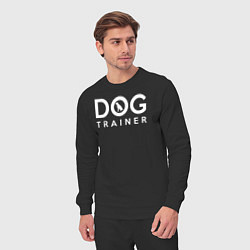 Костюм хлопковый мужской DOG Trainer, цвет: черный — фото 2
