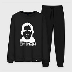 Костюм хлопковый мужской ЭМИНЕМ eminem, цвет: черный