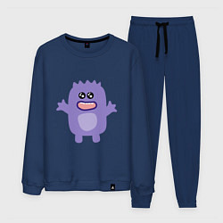 Мужской костюм Purple monster