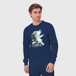 Костюм хлопковый мужской Charlotte Ozark, цвет: тёмно-синий — фото 2