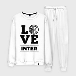 Костюм хлопковый мужской Inter Love Классика, цвет: белый