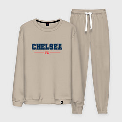 Костюм хлопковый мужской Chelsea FC Classic, цвет: миндальный