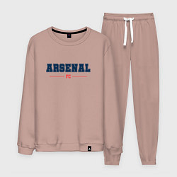 Костюм хлопковый мужской Arsenal FC Classic, цвет: пыльно-розовый