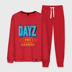 Костюм хлопковый мужской Игра DayZ PRO Gaming, цвет: красный