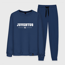 Костюм хлопковый мужской Juventus Football Club Классика, цвет: тёмно-синий