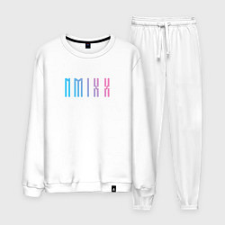 Костюм хлопковый мужской Nmixx kpop группа, цвет: белый