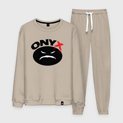 Мужской костюм Onyx logo black