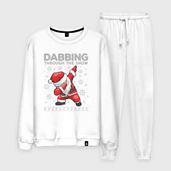 Мужской костюм Through the snow Santa dabbing