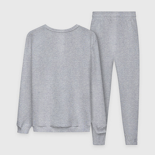 Мужской костюм Шахи взятия нападения small black / Меланж – фото 2