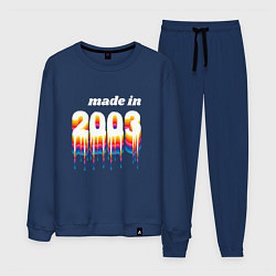 Мужской костюм Made in 2003 liquid art