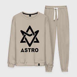 Мужской костюм Astro black logo
