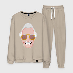 Мужской костюм Stan Lee smile