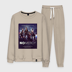 Костюм хлопковый мужской Left 4 dead нет пощады, цвет: миндальный