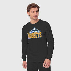 Костюм хлопковый мужской Denver Nuggets, цвет: черный — фото 2