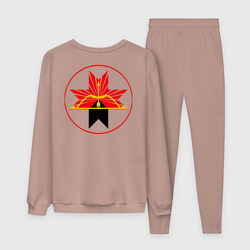 Мужской костюм Завьяловский район / Пыльно-розовый – фото 2