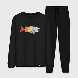 Мужской костюм Color fish