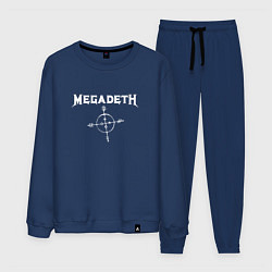 Костюм хлопковый мужской Megadeth: Cryptic Writings, цвет: тёмно-синий