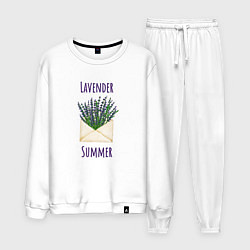 Мужской костюм Lavender Summer - букет лаванды в конверте