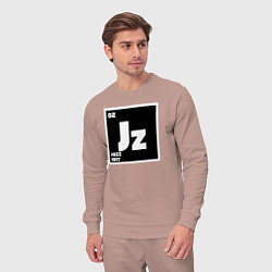 Костюм хлопковый мужской Jazz 1917, цвет: пыльно-розовый — фото 2