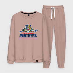 Костюм хлопковый мужской Florida panthers - hockey team, цвет: пыльно-розовый