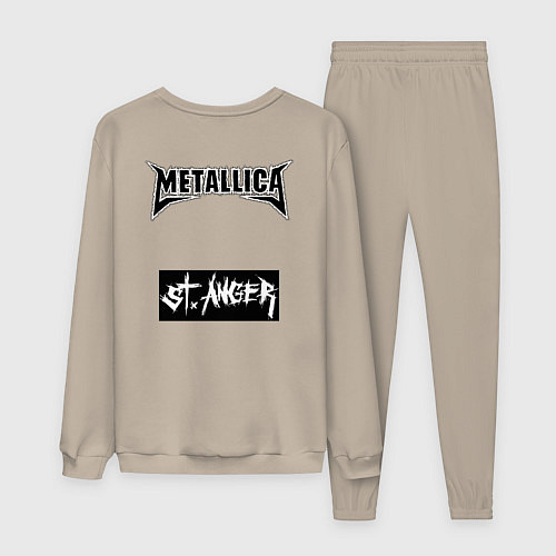 Мужской костюм Обложка альбома St Anger группы Metallica / Миндальный – фото 2
