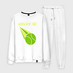 Костюм хлопковый мужской Tennis ace, цвет: белый