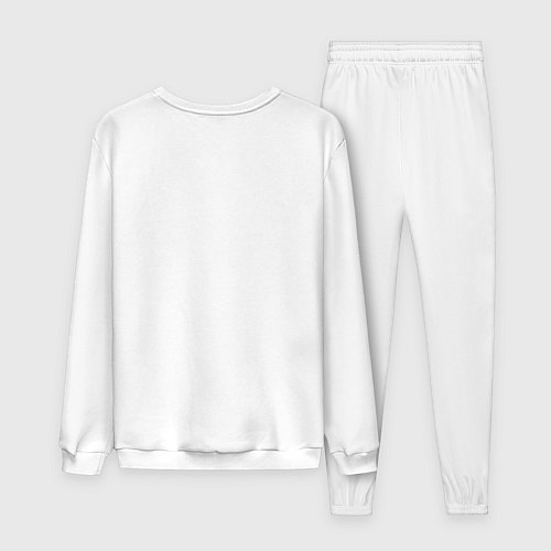 Мужской костюм Real madrid fc sport / Белый – фото 2