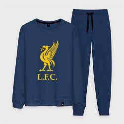 Костюм хлопковый мужской Liverpool sport fc, цвет: тёмно-синий