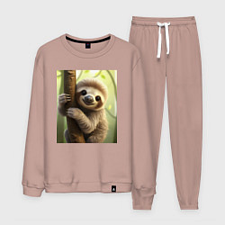 Мужской костюм Ленивец в лесу