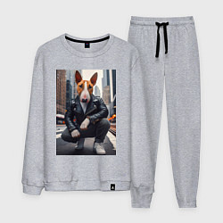 Мужской костюм Булли на улице Нью-Йорка - нейросеть