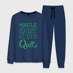 Мужской костюм Hustle hit never quit