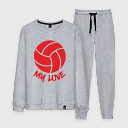 Мужской костюм Volleyball my love