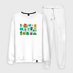 Мужской костюм Подарки коробки и открытки праздники