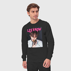 Костюм хлопковый мужской Lee Know Rock Star Stray Kids, цвет: черный — фото 2