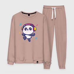 Мужской костюм Music panda