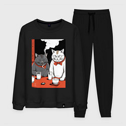 Мужской костюм MoMo - Смеющиеся коты в японском стиле