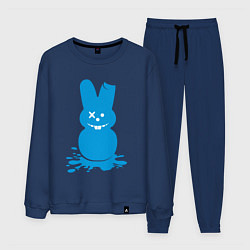 Костюм хлопковый мужской Blue bunny, цвет: тёмно-синий