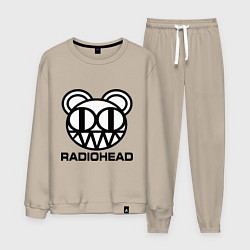 Мужской костюм Radiohead logo bear