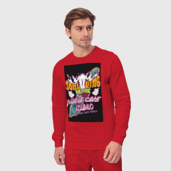 Костюм хлопковый мужской Брук soul king, цвет: красный — фото 2