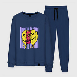 Мужской костюм Happy nation scull