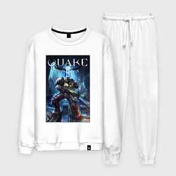Костюм хлопковый мужской Quake arena - Ranger, цвет: белый