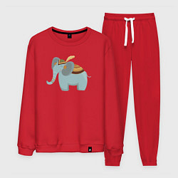 Мужской костюм Cute elephant