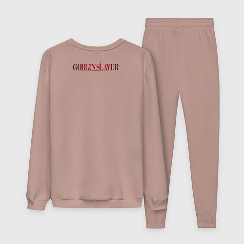 Мужской костюм Жрица из аниме Убийца Гоблинов / Пыльно-розовый – фото 2