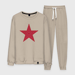 Мужской костюм USSR red star